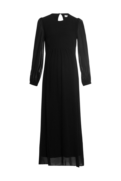 MATERNITY LONGSLEEVE DRESS BLACK 1