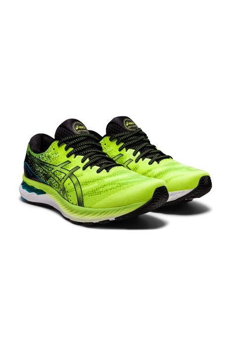 GEL-NIMBUS 23 HAZARD GREEN/BLACK 2
