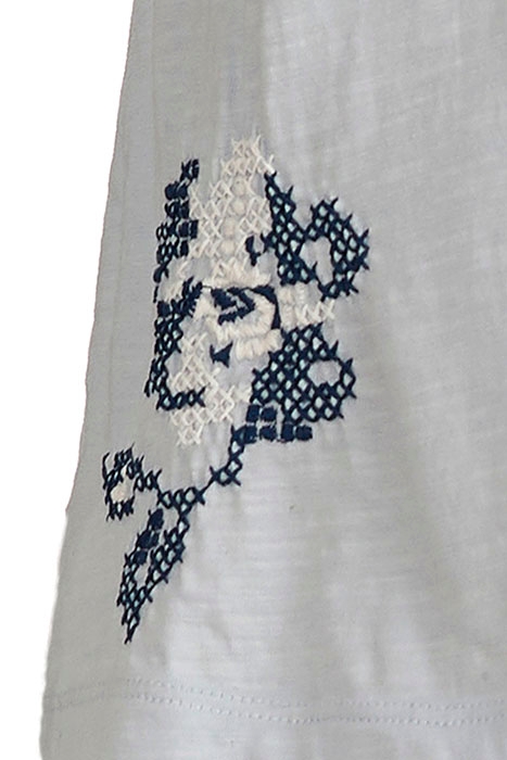 OFF-SHOULDER T-SHIRT BLUE 2