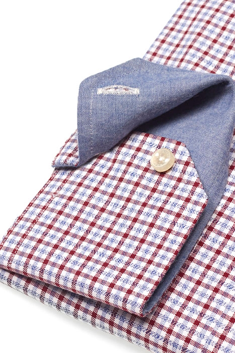 SLIM FIT SORRENTO SHIRT RED 3