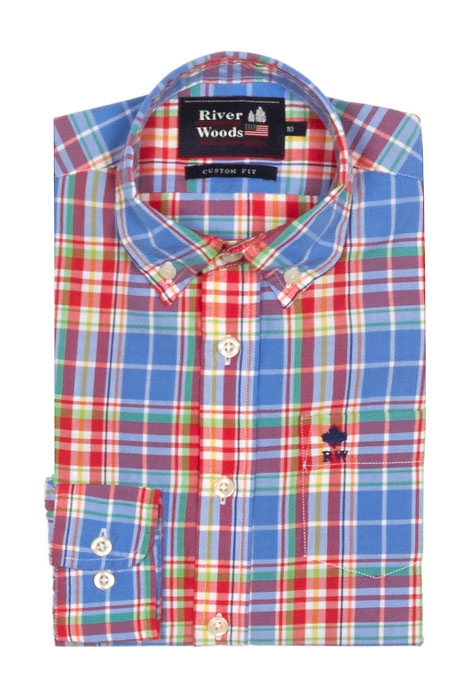 CUSTOM FIT WALLSTREET SHIRT MULTI 1