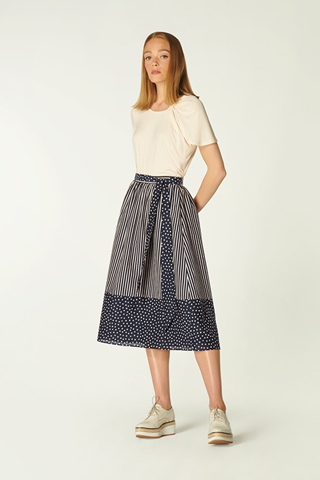 SMITH MIDI SKIRT CREAM 1