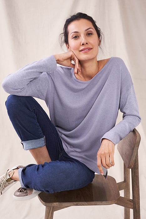 OLIVIA JUMPER MID PURPLE 3