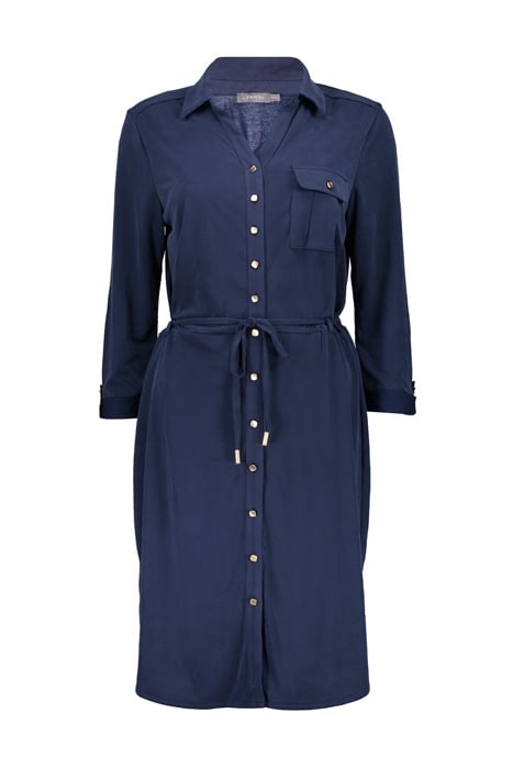 DRESS BUTTON CLOSURE, STRAP&POCKETS NAVY 1