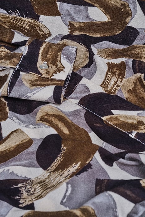 BLOUSE WOVEN LONG SLEEVES 22001958 MILITARY OLIVE 2