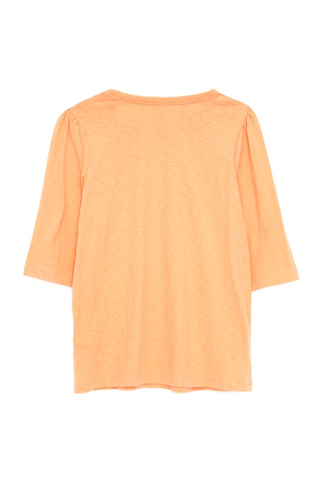 PETUNIA POCKET TEE LGT ORANGE 2