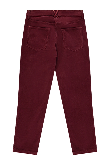 BROOKE STRAIGHT CORD TROUSERS MID PLUM 2