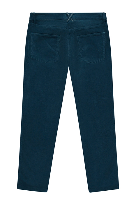 BROOKE STRAIGHT CORD TROUSERS DARK TEAL 2