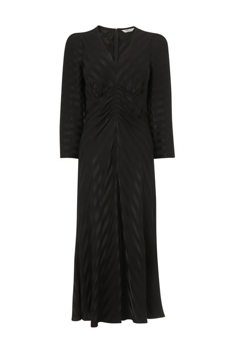 GABRIELLE MIDI DRESS BLACK 4