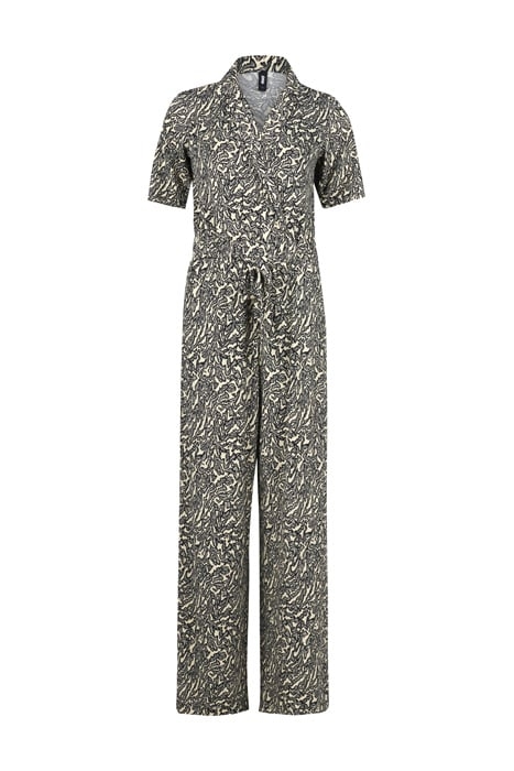 Lisette jumpsuit black/white ekspet by shoeby 1