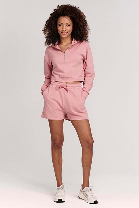 LADIES QUITO HOODIE OLD ROSE PINK 3