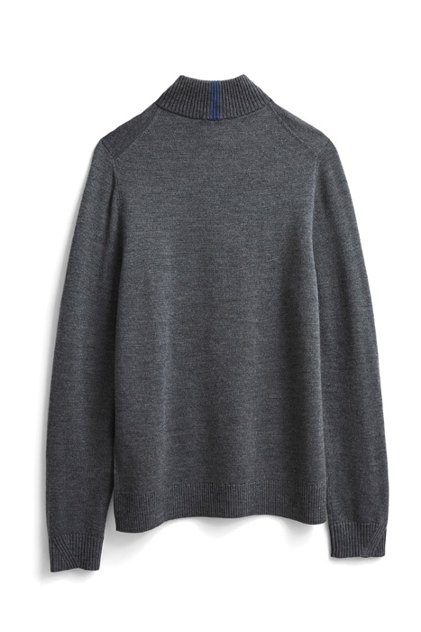 NEWPORT MERINO FUNNEL CHARCOAL GREY 6