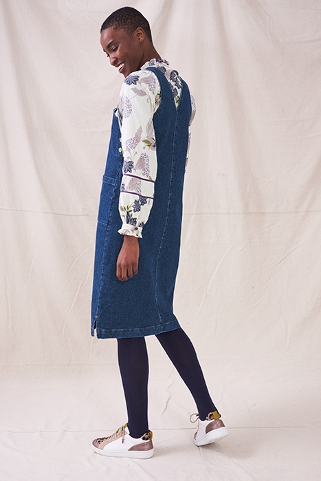 WILLOW DENIM MIDI PINNY DRE DENIM 5