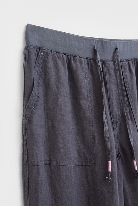 EFFIE LINEN TROUSER PURPLE 5