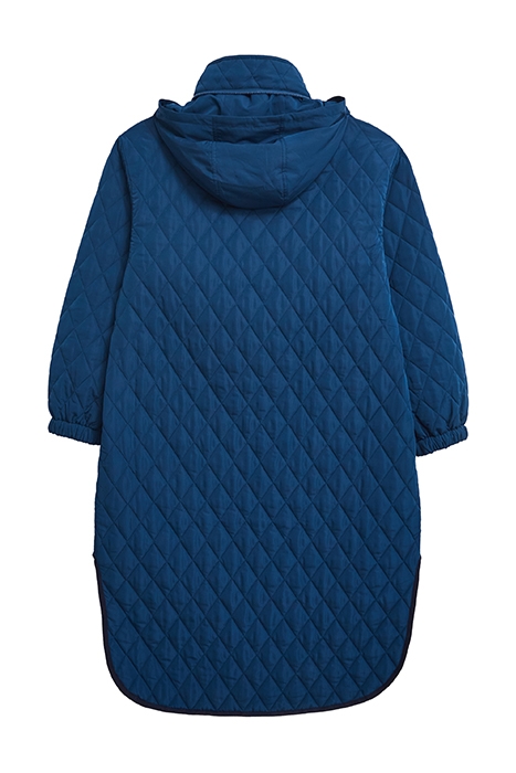 MAXINE QUILTED COAT MID BLUE 6