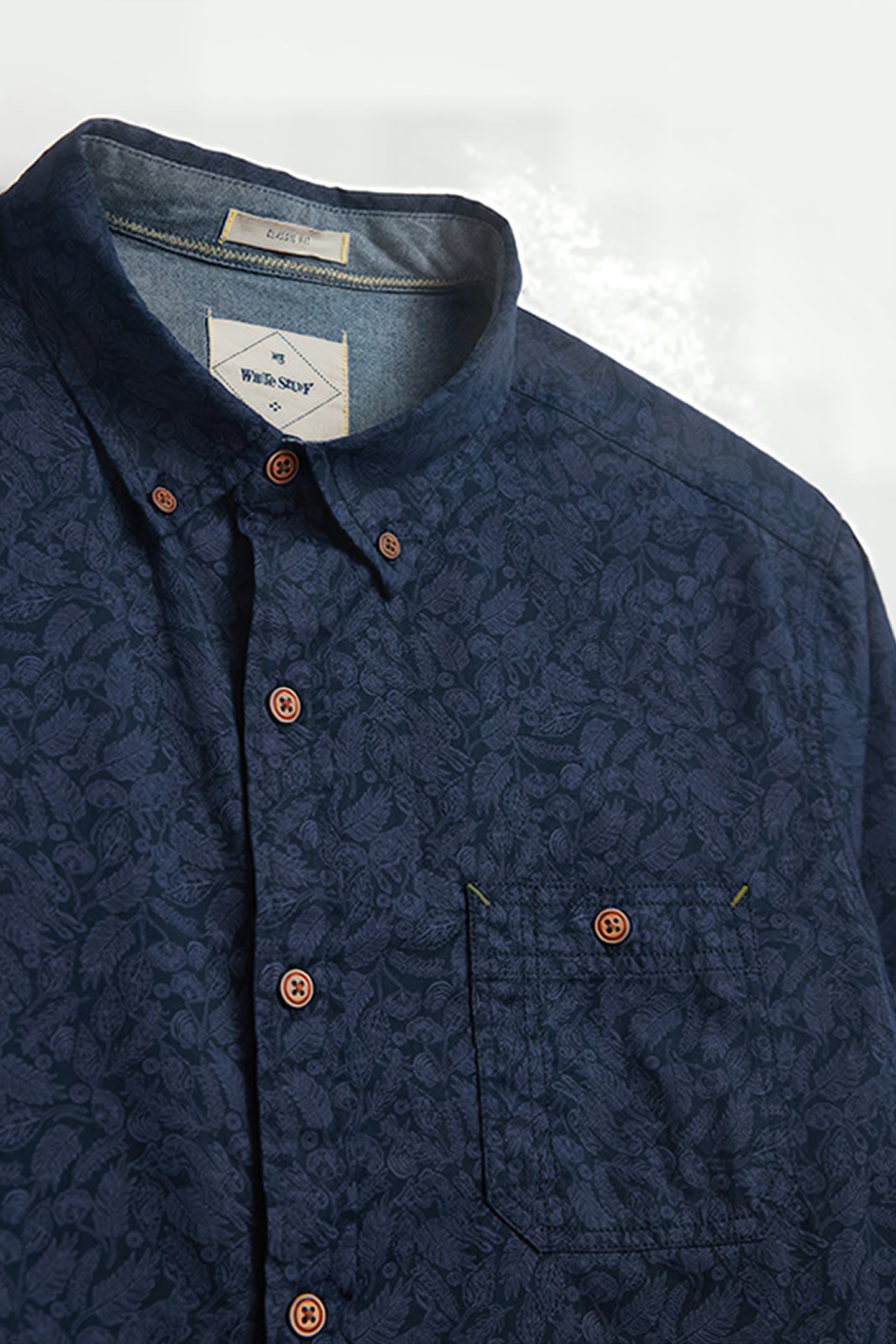 HARE PRINT SHIRT NAVY MULTI 5