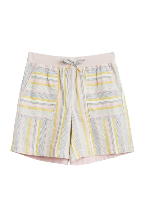 EFFIE LINEN SHORTS WHITE 1