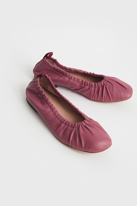 POPPY RUCHED BALLERINA PINK 2