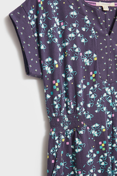 PENNY COTTON JERSEY DRE PURPLE 6