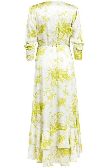 TAGE RIYAZ DRESS CHARTREUSE YELLOW 2