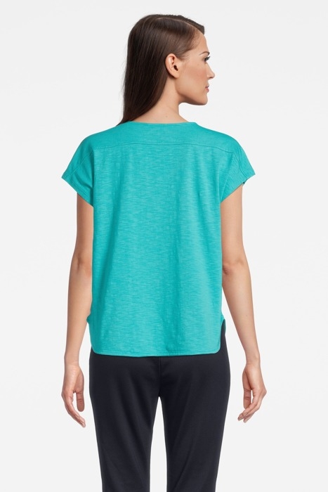 T-SHIRT JERSEY 1/2 SLEEVES 81101356 DARK TURQUOISE 2