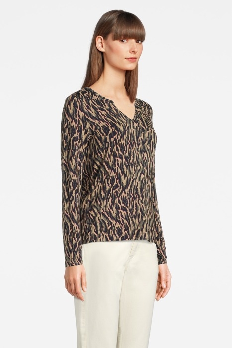 T-SHIRT JERSEY LONG SLEEVES 81101361 WARM SAND 3