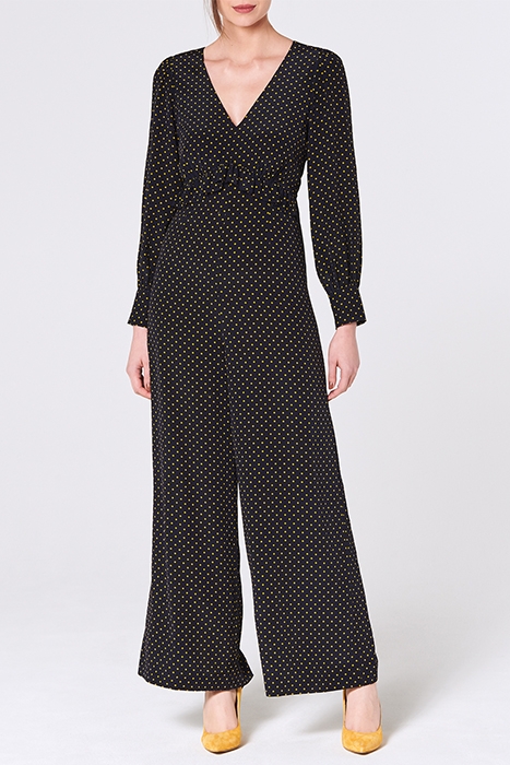 VALERIE JUMPSUIT NAVY POLKA 2