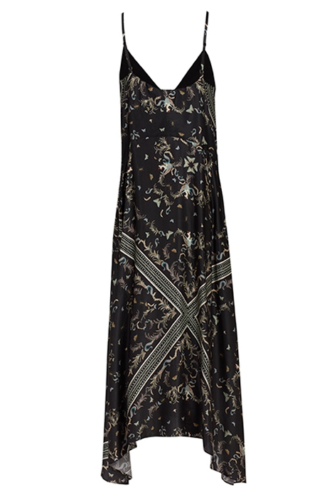 LARISA ASSAM DRESS BLACK 3