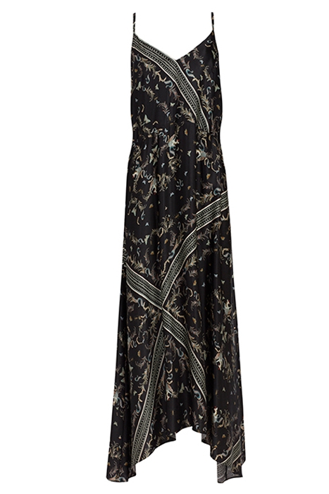 LARISA ASSAM DRESS BLACK 2