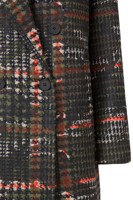 LOTTIE CAMO COAT BLACK/ORANGE 4