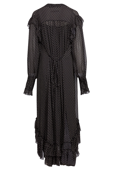 LARA DOT DRESS BLACK 7