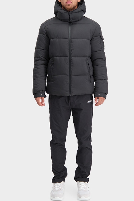 GHOST PUFFER JACKET BLACK 5