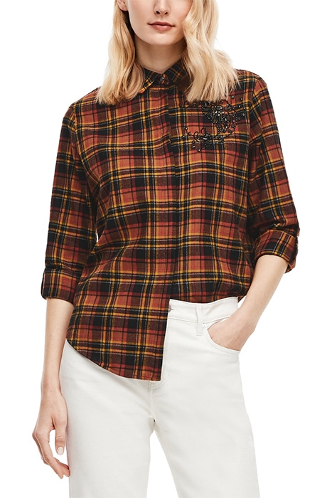 blouse Cinnamon Check 2