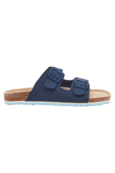 MENS FOOTBED SANDAL MID BLUE 1