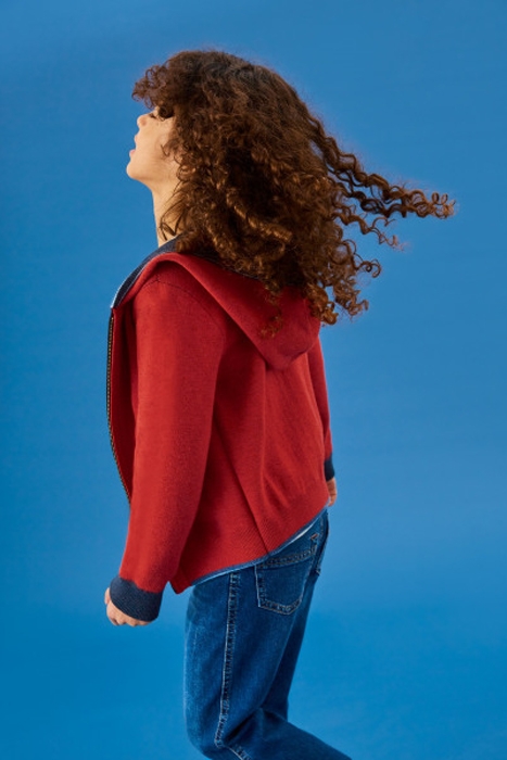 LOGAN REVERSIBLE HOODIE DARK NAVY 2