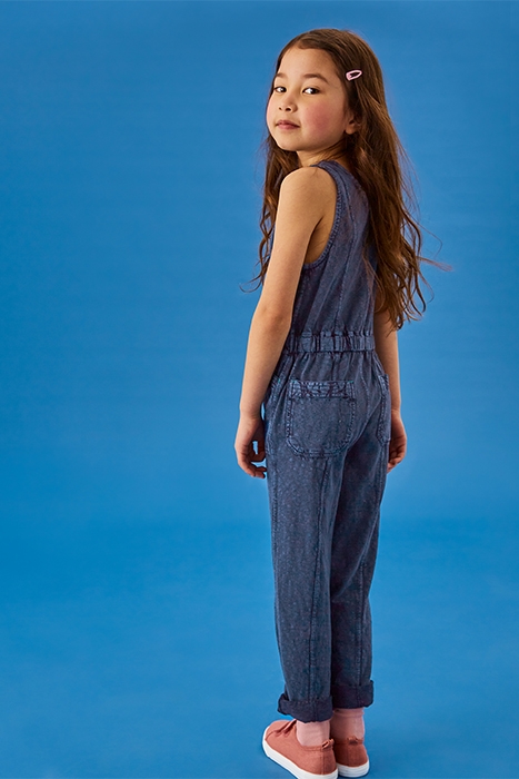 MINI ISLA JERSEY JUMPSUIT DARK DENIM 3