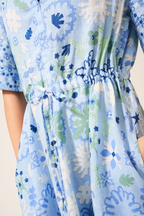 FERNE LINEN DRE BLUE 2