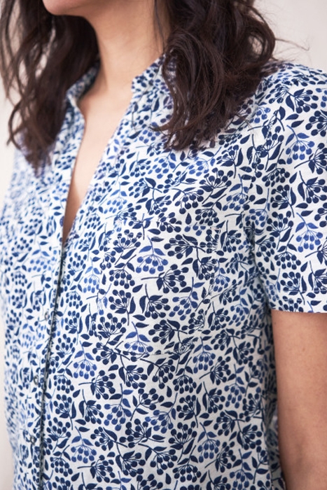 PENNY POCKET JERSEY SHIRT NAVY 2