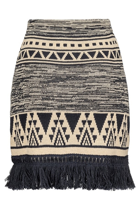 ALMONTE GONNA RECYCLED STUOIA NAVY BLUE/ECRU 7