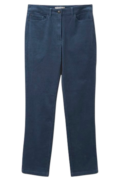 BROOKE STRAIGHT CORD TROUSER BLUE 1