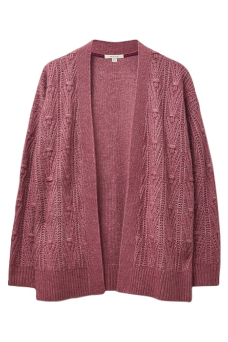 BELONGING STITCH CARDI PINK 1