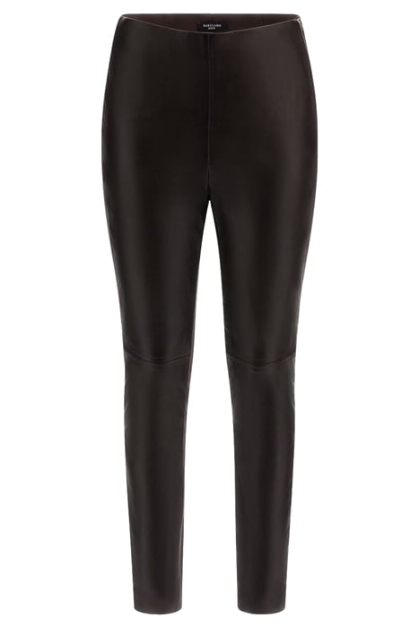 HIGH WAIST COY LEGGI BURNT WOOD LEATHER PANT MULTI 6