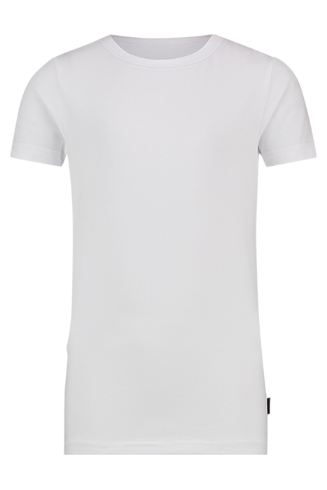 SHORT SLEEVE CREW NECK TS BOYS REAL WHITE 1
