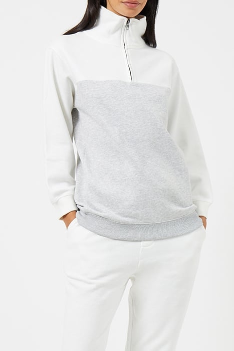 FC BLOCK FUNNEL ECRU / LIGHT GREY MEL 2