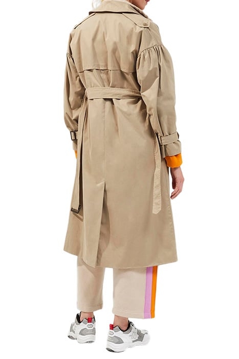 ANAI COTTON TRENCH COAT ALUMINIUM 3