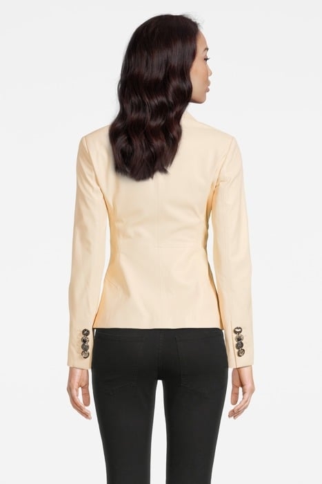 GRASSANO GIACCA SIMILPELLE LIGHT BEIGE 2