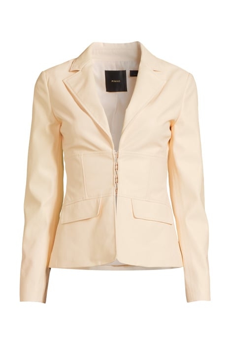 GRASSANO GIACCA SIMILPELLE LIGHT BEIGE 6