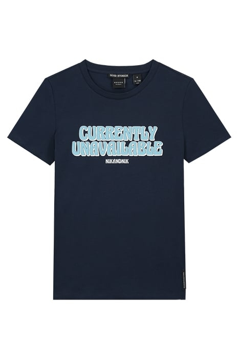 UNAVAILABLE T-SHIRT ROYAL BLUE 1
