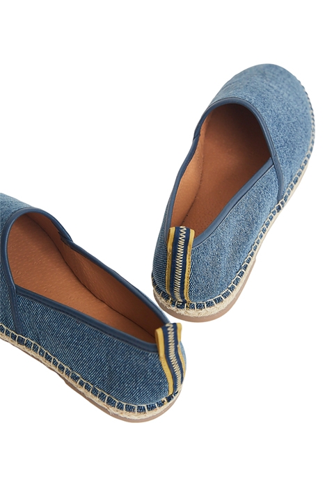 DENIM SLIP ON ESPADRILLE BLUE 4