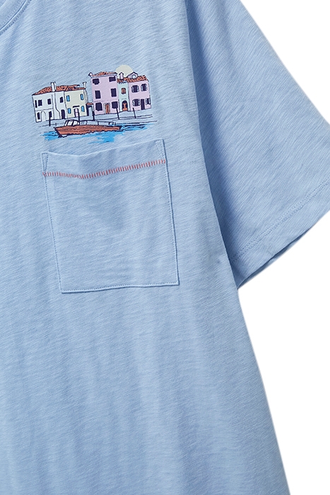 WATERSIDE GRAPHIC T-SHIRT LIGHT BLUE 4